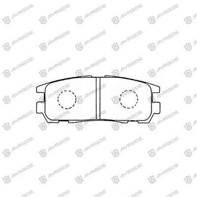 PN4299 ওপেল ফ্রন্টেরা 52sud2,55sud2 এর জন্য ব্রেক প্যাড