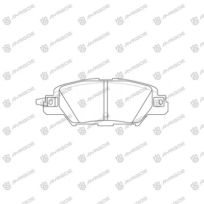 PN5818 ভিডাব্লু ক্যারাভেল 70 সি এর জন্য ব্রেক প্যাড